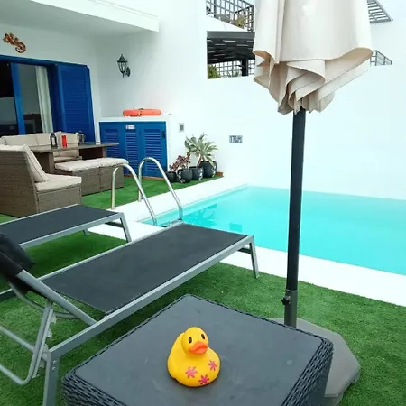 Villa Erimar Luxe 2-slaapkamer Met Verwarmd Privézwembad Playa Blanca (Lanzarote)