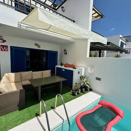 Villa Erimar Met Verwarmd Zwembad Playa Blanca